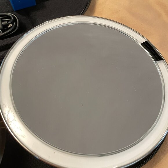 SimpleHuman Simple Human Mirror Foldable 10X Magnifying Mirror Case Cord Manual - Picture 3 of 9